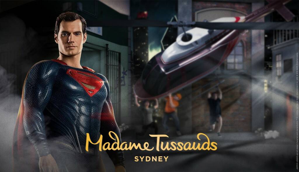Superman and the Justice League are coming to Madame Tussauds Sydney.