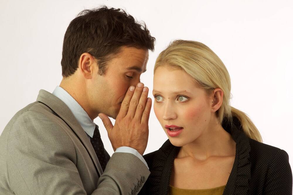 HOT GOSSIP - Gossiping isn't all bad, according to a Queensland study. Photo: Marco Del Grande