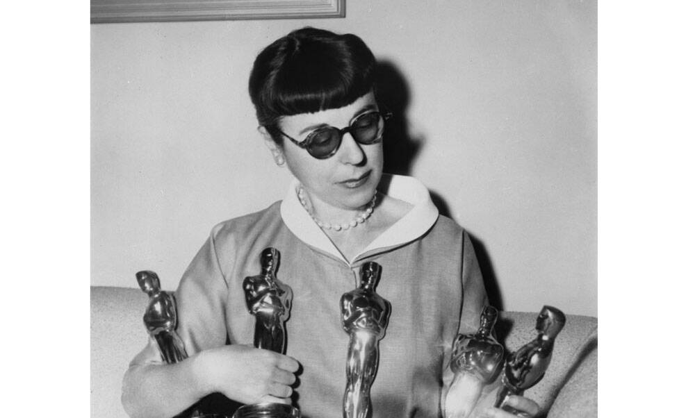 DRESS SENSE – Hollywood costumer Edith Head won eight Oscars for her film work.