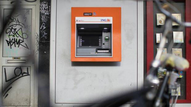 ING said overseas withdrawals by its customers fell 12 per cent last year. Photo: Bloomberg