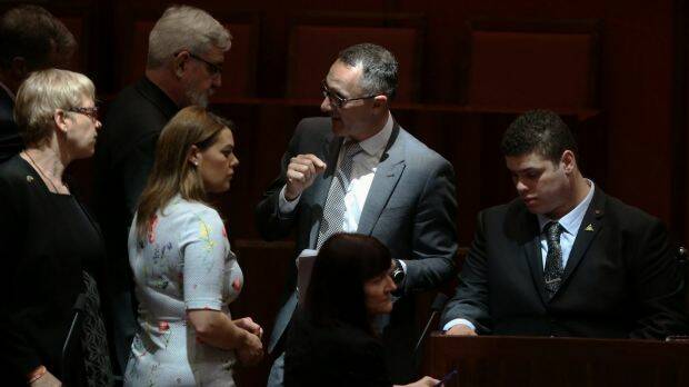 Greens leader Richard Di Natale wants federal parliament to legislate a framework for national euthanasia laws. Photo: Andrew Meares