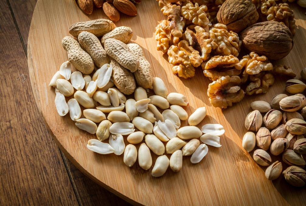 Adding nuts to your diet may be good for your heart say American researchers.