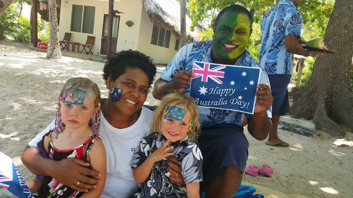 Australia all over at this Fiji resort.