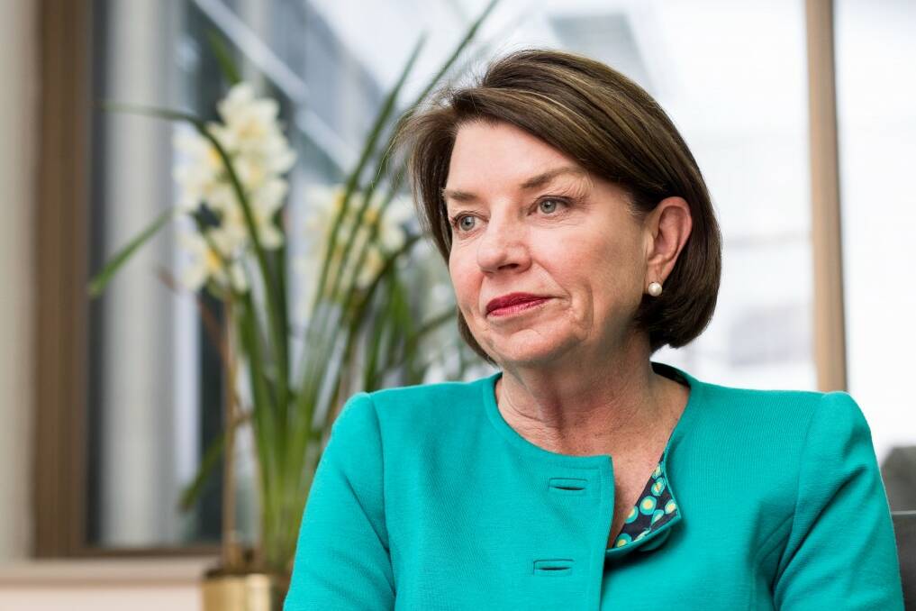 CALL TO ARMS - Anna Bligh, chief executive of the Australian Bankers' Association. Photo Cole Bennetts/Bloomberg