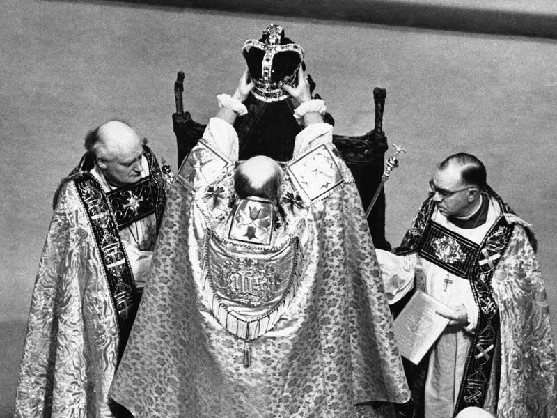 The Queen was crowned in 1953 at Westminster Abbey in the first coronation to be televised.