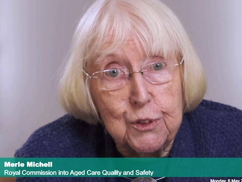 Life in residential aged care means no choice, says 84-year-old Merle Mitchell.