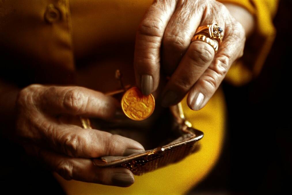 Many recipients of the age pension say the increase is not enough. Photo: Greg Newington.
