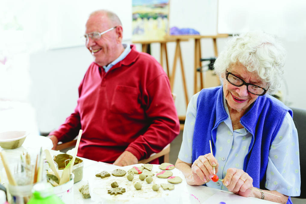 Positive ageing tip 42: It’s never too late to find out that you really are creative, so take up a paint brush, a pencil or some clay, or do an art class if you’re not sure. An exhibition from Arts on Prescription will feature as part of the Festival of Ageing.