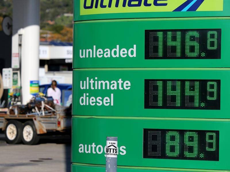 Australian petrol prices have hit a five-month high as families prepare for Easter road trips.