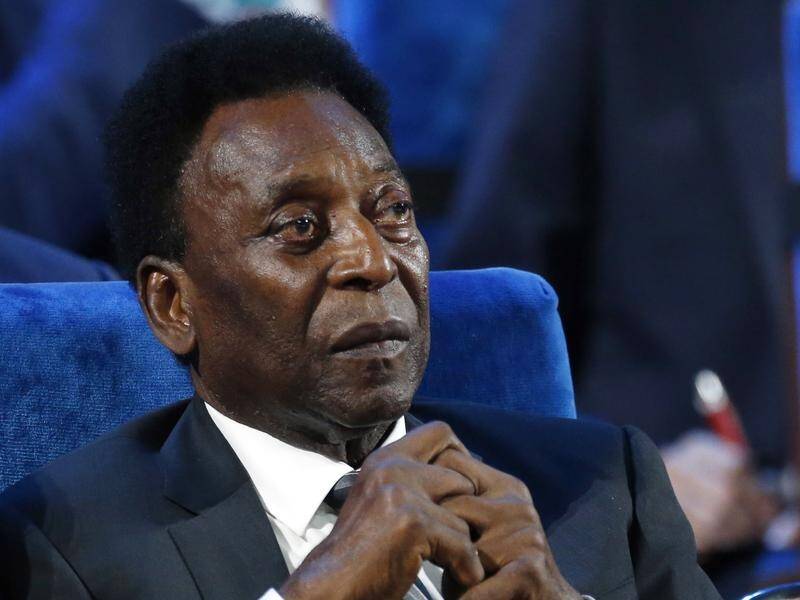 Pele is expected to spend just a few days in hospital as his treatment for cancer continues.