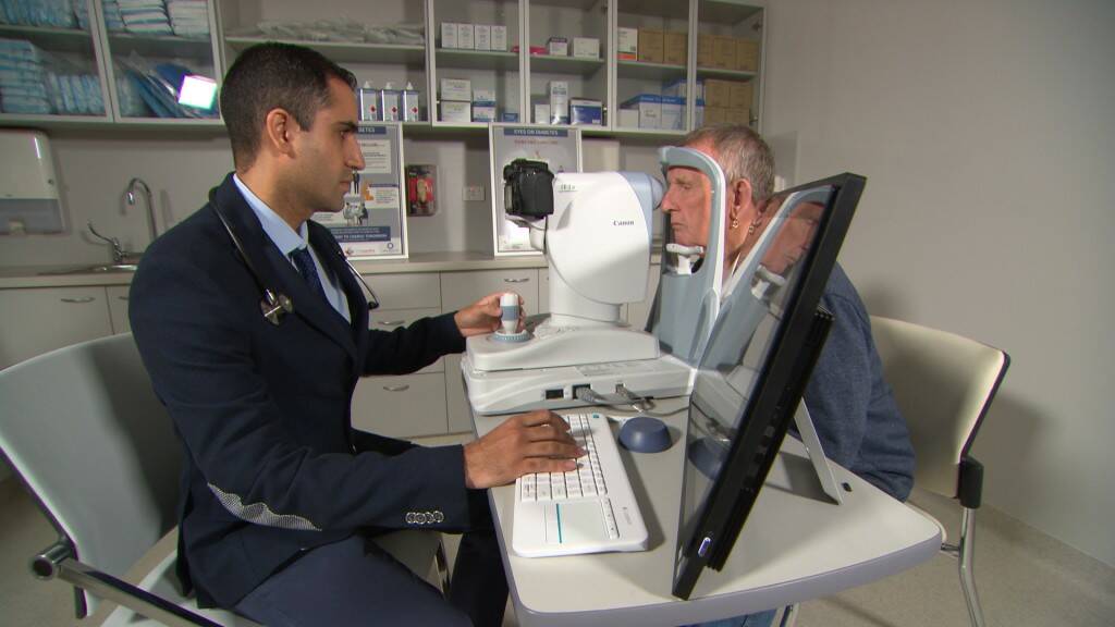 VITAL EYE TESTS - Diabetes can lead to macular disease and blindness