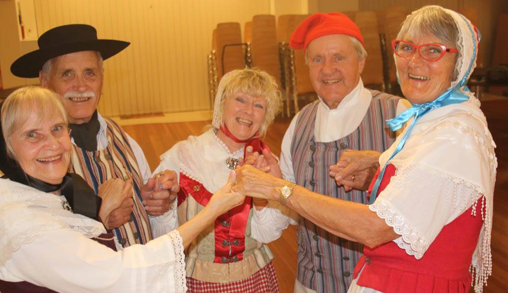 EVERYONE WELCOME – Join members of the Danish Club for a rollicking good time during Seniors Week.  Photo: Heather Grant-Campbell