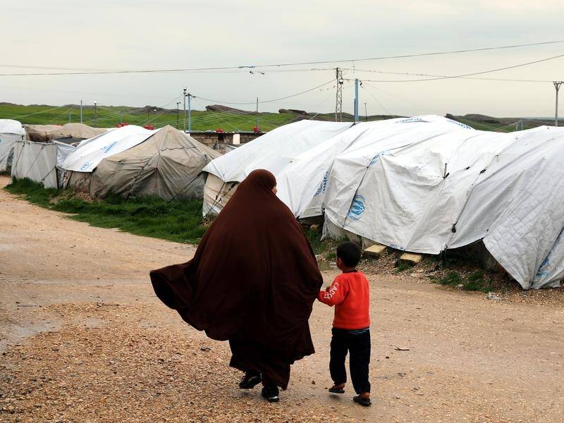 Terrorist Khaled Sharrouf's three children are in a refugee camp in Syria.