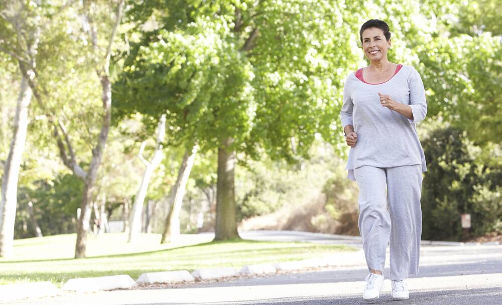STEP TO IT - Brief bursts of high-intensity, weight bearing activity, such as walking or jogging ,can lead to better bone health in women say researchers.