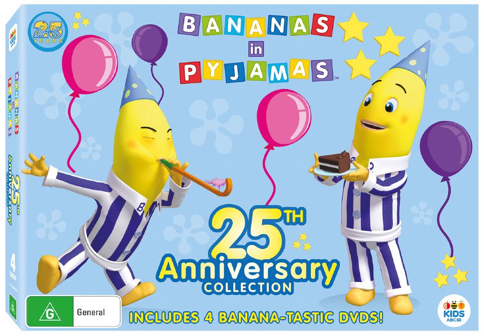 WIN: Bananas in Pyjamas 25 anniversary pack