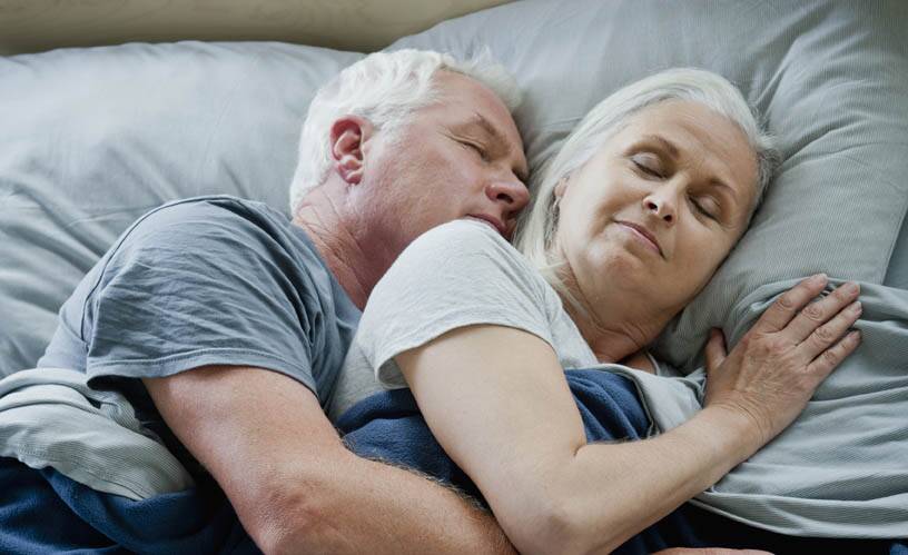 Getting enough sleep can be difficult for older adults.