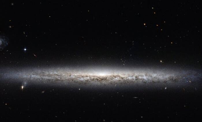New research shows galaxies get rounder as they get older too. Photo: ESA/Hubble & NASA, Nick Rose.