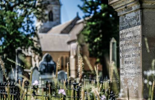 STORIES TO TELL – St Jude's Anglican Church cemetery on Avoca Street, Randwick.  Photo: Marilia Oliva