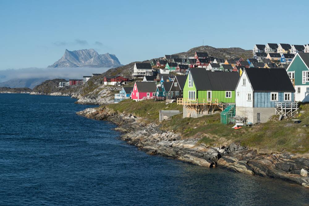 Old meets new in Greenland's charming capital Nuuk.