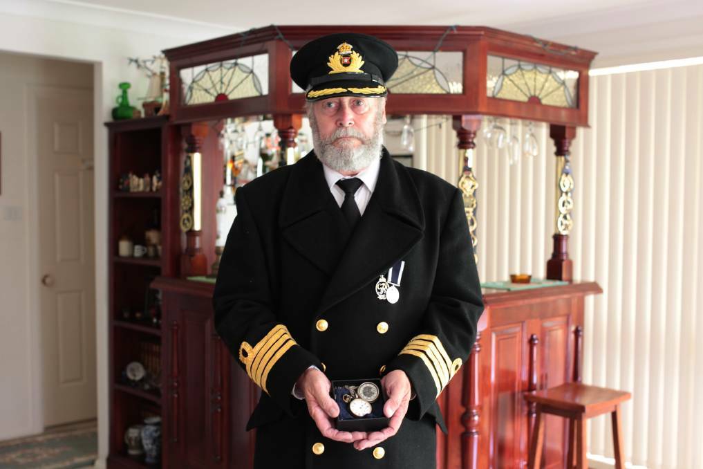 Titanic expert Michael Booth. Photo: Simon Bennett