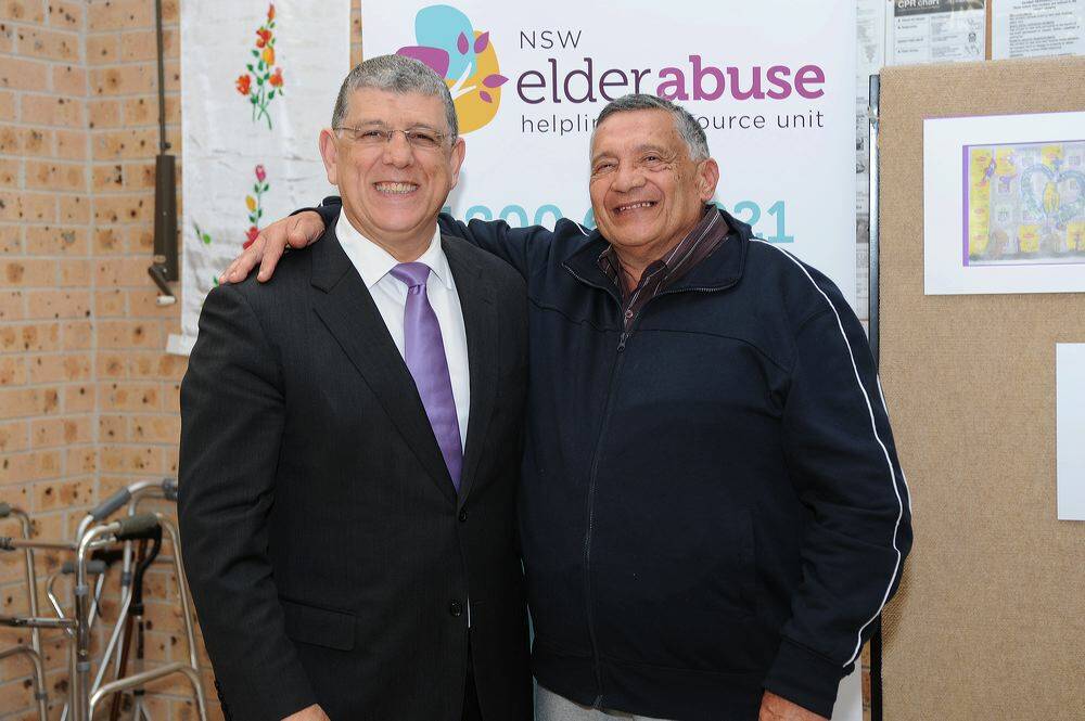 Minister for Ageing John Ajaka marks World Elder Abuse Awareness Day in June.