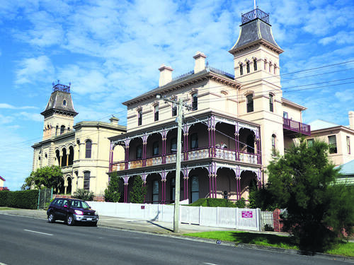 SET IN TIME – Some of Queenscliff's  historic buildings.