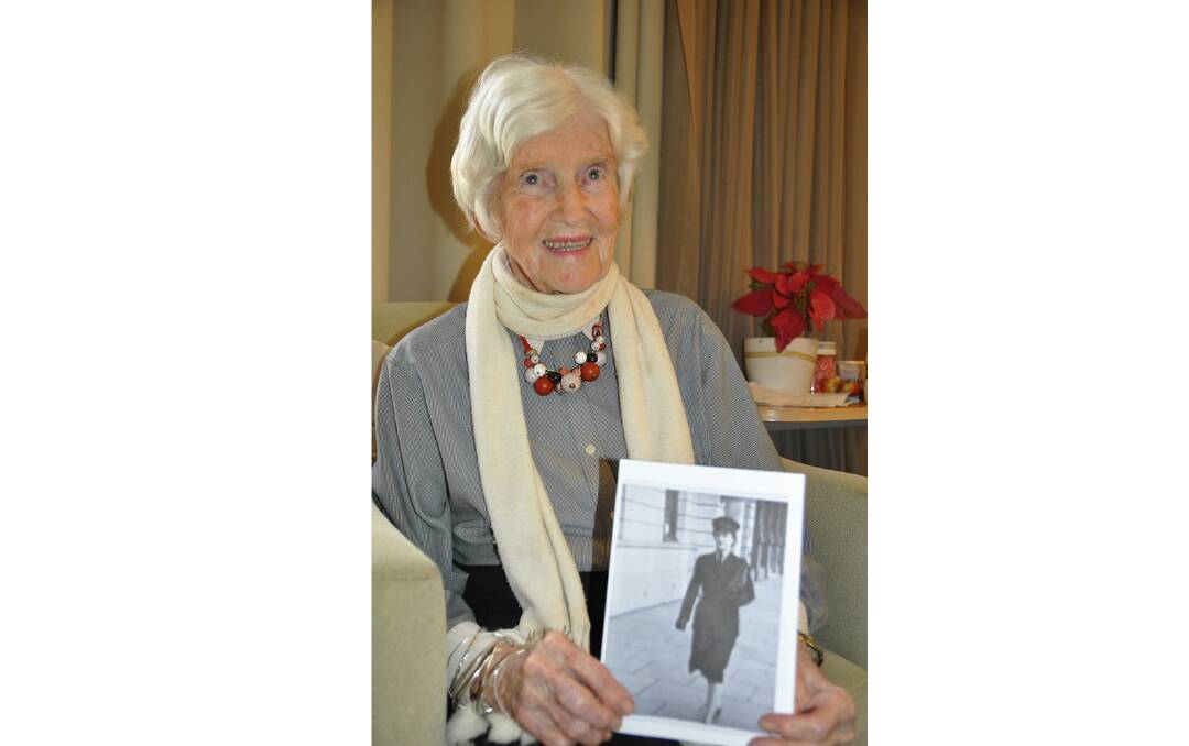 LOVE YOUR WORK - Former nurse Gay Galvin, 91, is encouraging women to follow their passion.