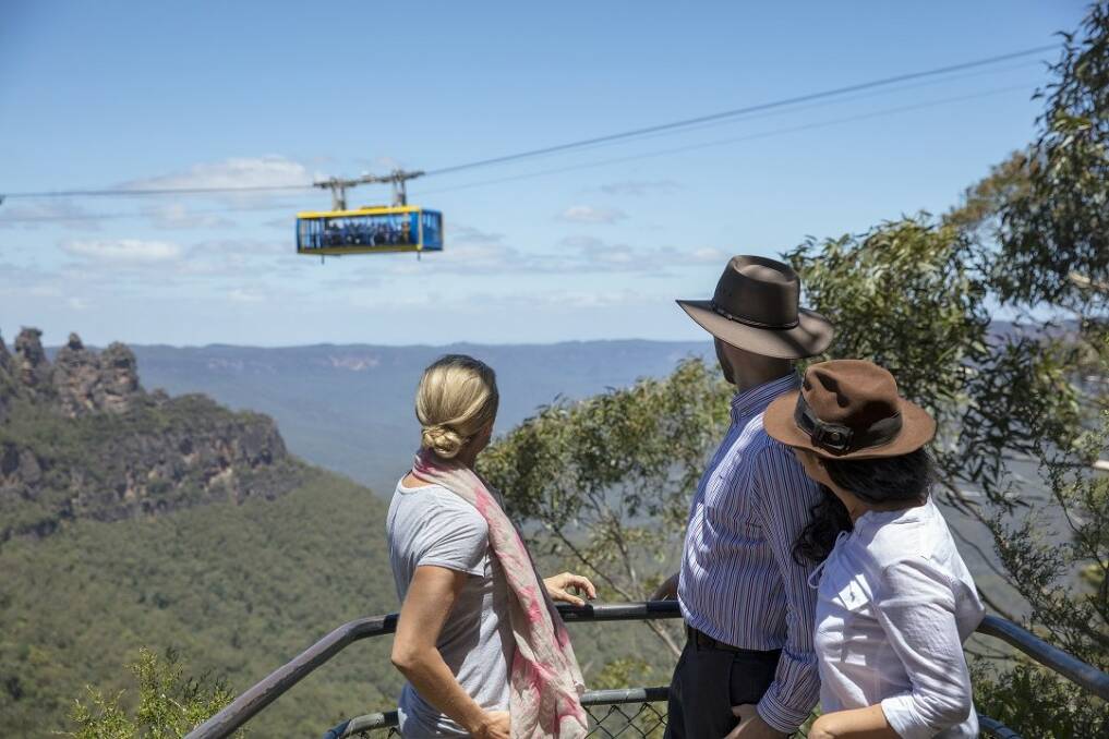 See the best of the Blue Mountains from on high.