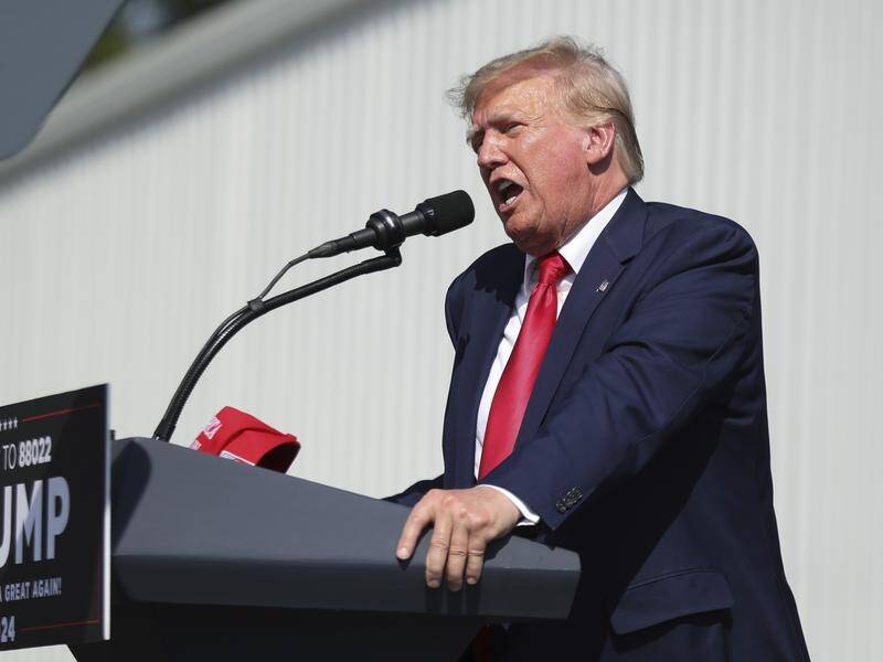 Despite mounting legal woes, Donald Trump remains the Republican frontrunner for the 2024 election. (AP PHOTO)