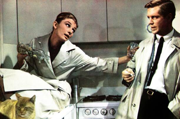 TIMELESS – Audrey Hepburn and George Peppard in the 1961 film Breakfast at Tiffany's.