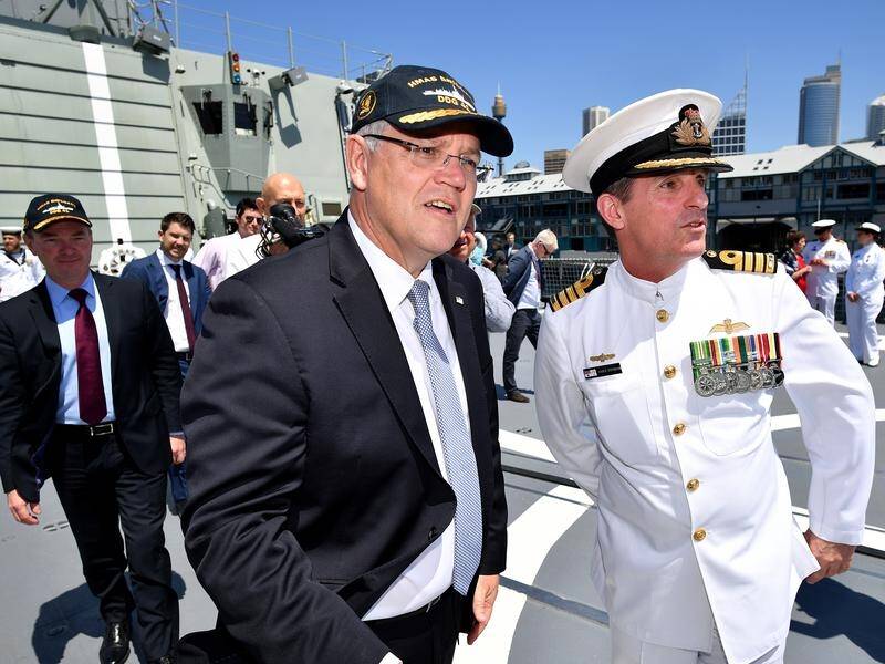 Prime Minister Scott Morrison will be splashing the cash in WA, including money for 3 navy ships.