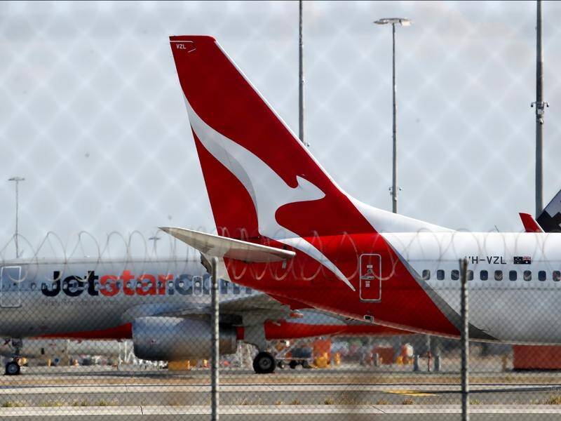 The ACCC found average domestic fares in October were 27 per cent higher than in October 2019. (Jono Searle/AAP PHOTOS)