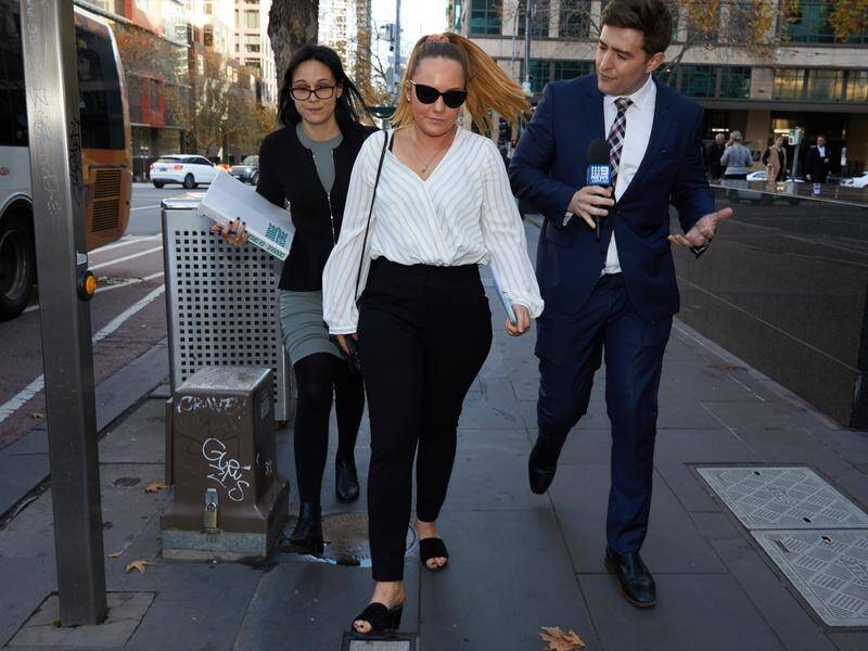 Georgia Gibson has had charges dropped over an explicit video of Dane Swan.