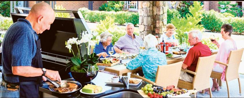 LOVING LIFE – Bethanie residents enjoy regular get-togethers including barbecues, social outings and other activities.