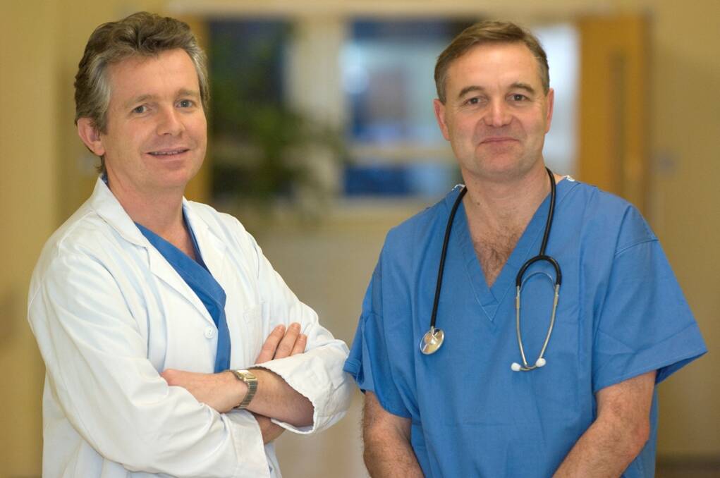 British prostate cancer specialists Stephen Langley and Robert Laing last week oversaw an Australian first procedure hoped to change the face of treatment throughout the nation.