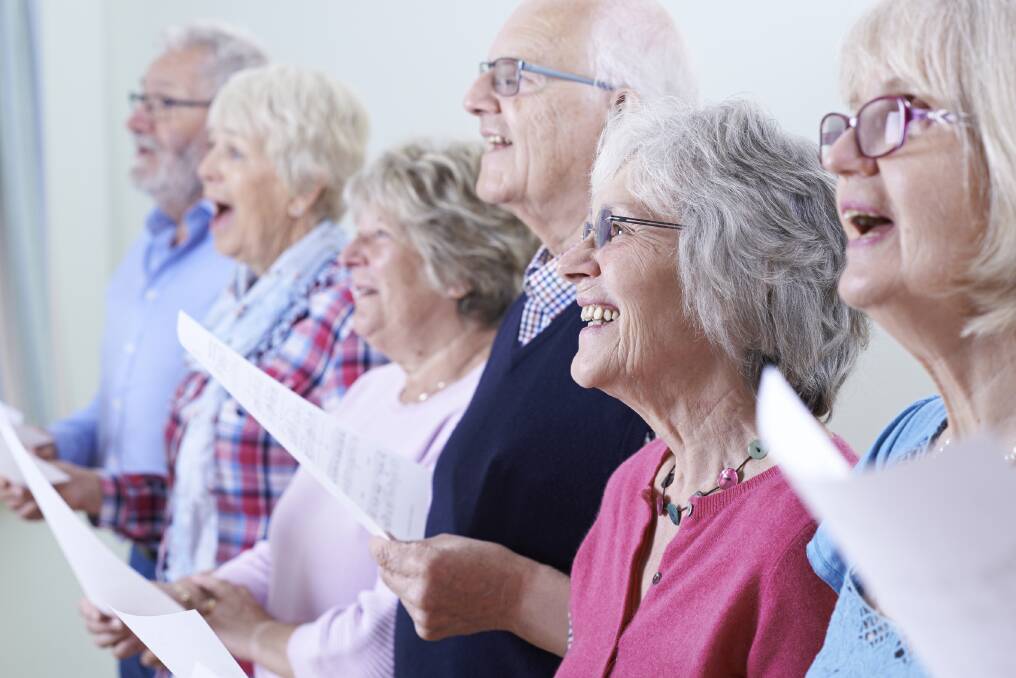HIGH NOTE - Singing is good for your health and wellbeing say experts.