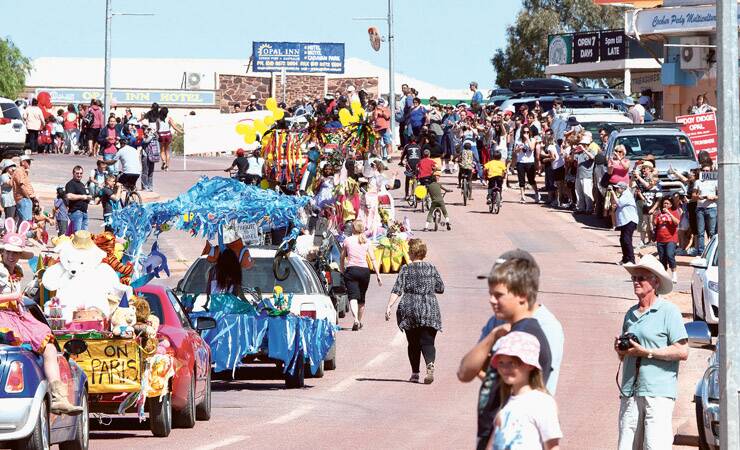 NO STONE UNTURNED - The Coober Pedy Opal Festival will feature plenty of entertainment including a street parade, golf open days, live entertainment and a street festival.