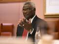 Manasseh Sogavare will not be a candidate when MPs in the Solomons meet to elect a prime minister. (Lukas Coch/AAP PHOTOS)