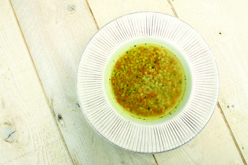 Recipe: Pastina with vegetable soup (Pastina con brodo vegetale)