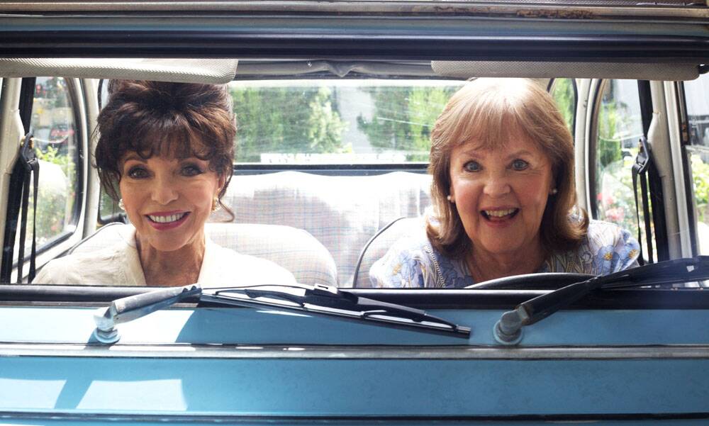 Joan Collins and Pauline Collins go on the adventure of a lifetime in their new film.
