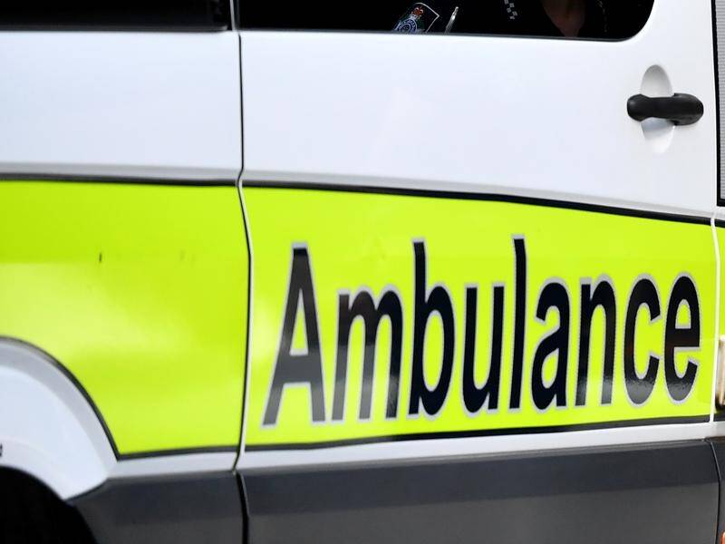 A man has serious head injuries after an alleged assault on the driveway of a Brisbane home.