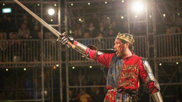 Henry V at the Pop-Up Globe in Auckland.