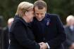 Macron thanks Merkel as she steps down