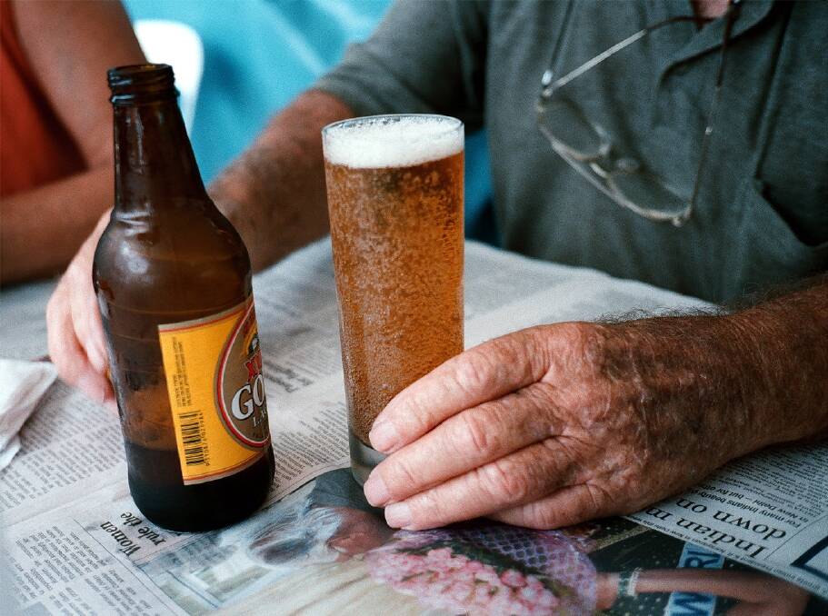 FALL OUT - Older people are more susceptible to the toxic effects of alcohol, according to WA Health. Photo: Gabriele Charotte.