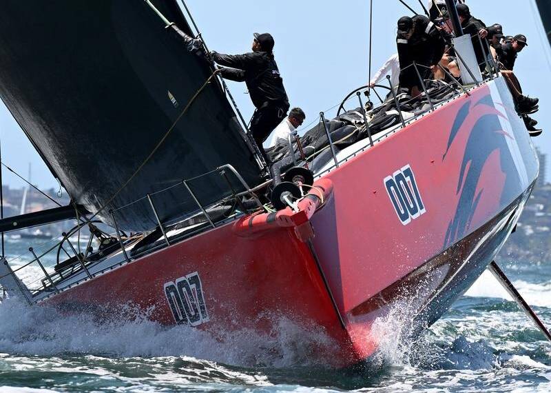 super maxi yachts sydney to hobart 2022