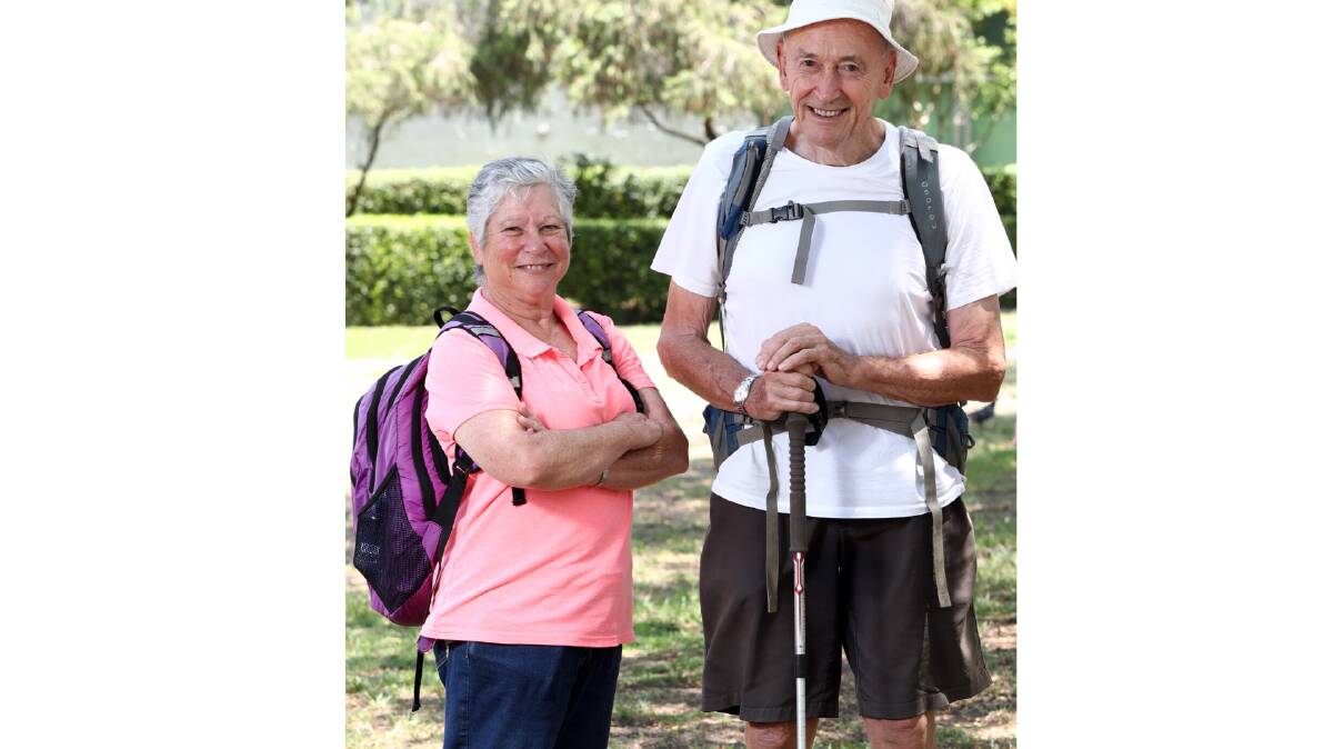 Ros Shammay and Ernie Hall believe that keeping fit helps you get the most out of life and travel experiences.