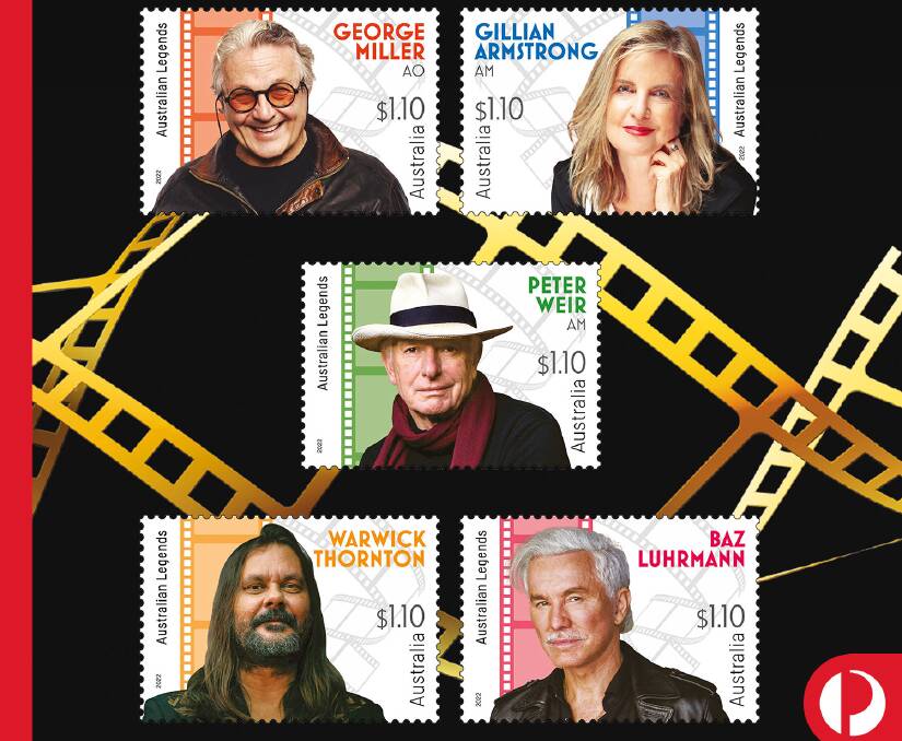 LEGENDARY: Stamp of approval for film greats.