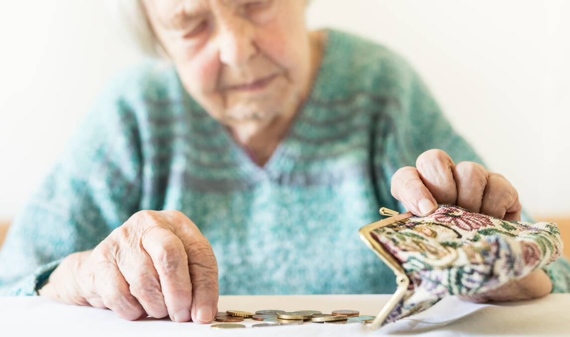Pension rise won't lift many older people out of poverty. Image Shutterstock