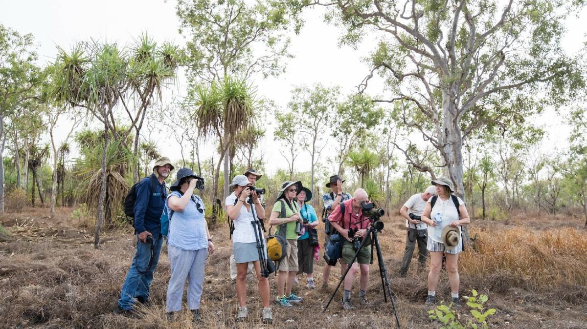 The Northern Territory is a bird watcher's paradise. These avian lovers are in Kakadu.