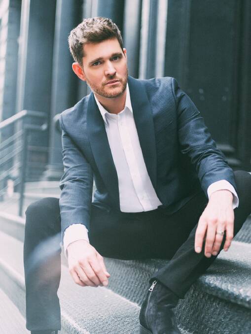 BACK IN OZ: Canadian singer Michael Bublé will sing at Allianz Stadium in October.
